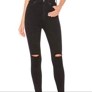 Zara Basics black denim jeans